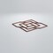 Ekena Millwork Medium Loveland Decorative Fretwork Wood Wall Panels, Walnut, 15 3/8"W x 15 3/8"H x 3/8"T WALW16X16X0375LLDWA - alternate 2